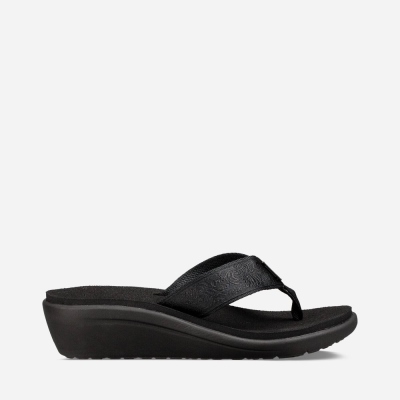 Teva Women's Voya Wedge Flip Flops Sale NZ (VLGZD-3756)